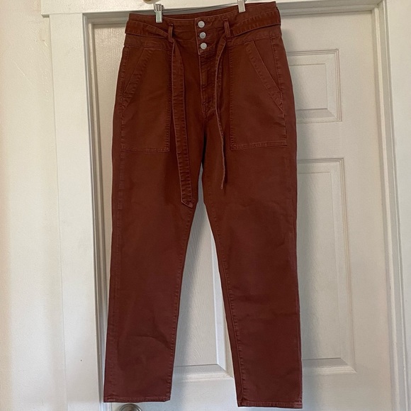 Veronica Beard Extra High Rise Logan Slim Straight Jeans - Picture 2 of 7